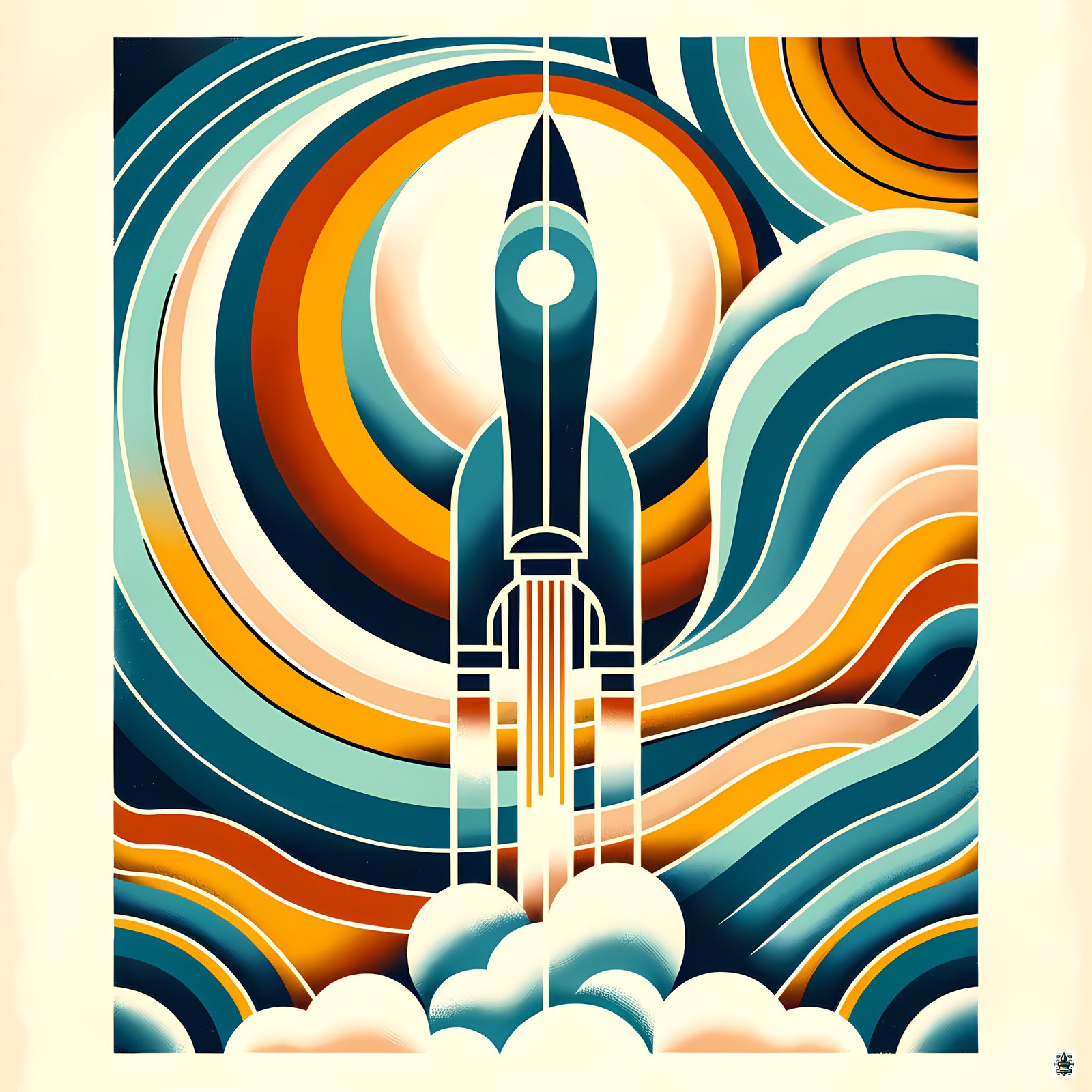 Retro Rocket Launch Geometry