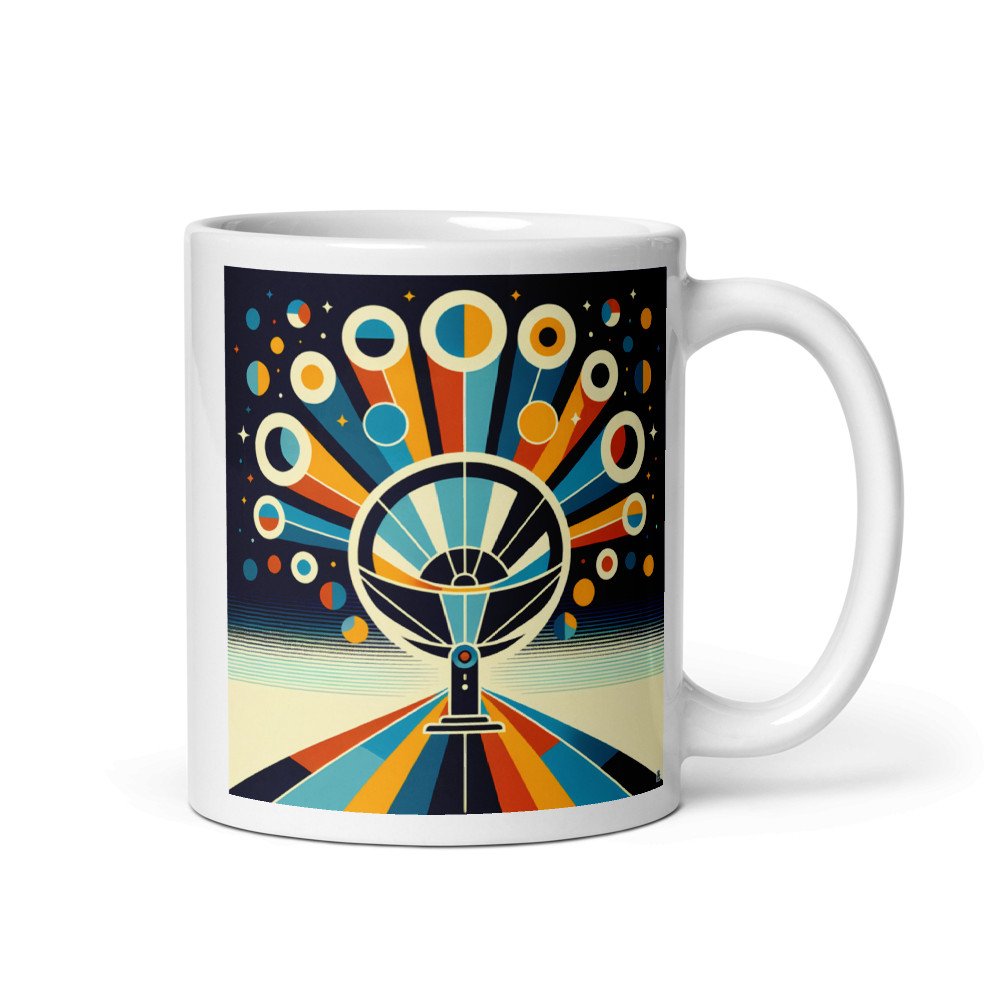 Retro Space Radar Burst