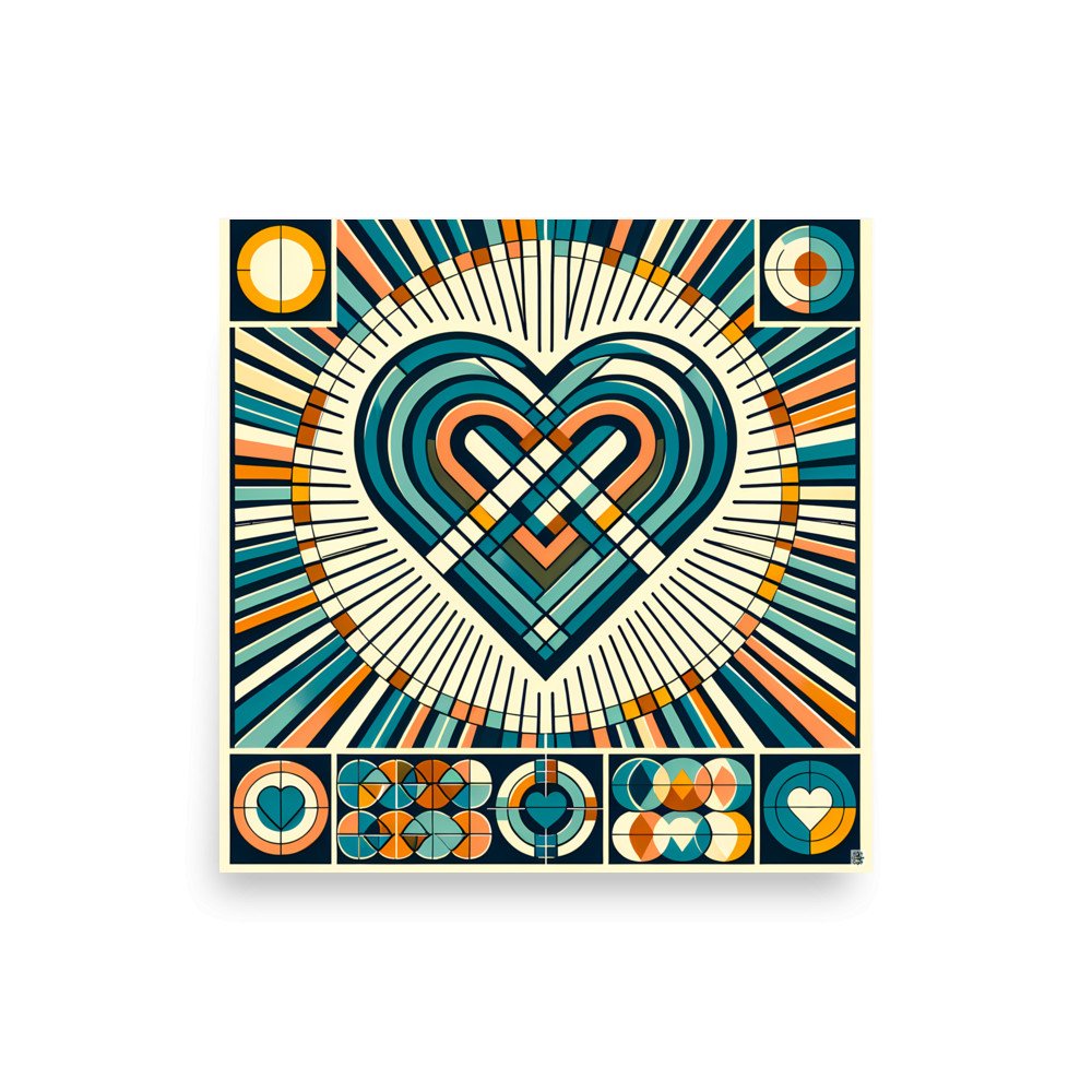 Geometric Heart Radiance